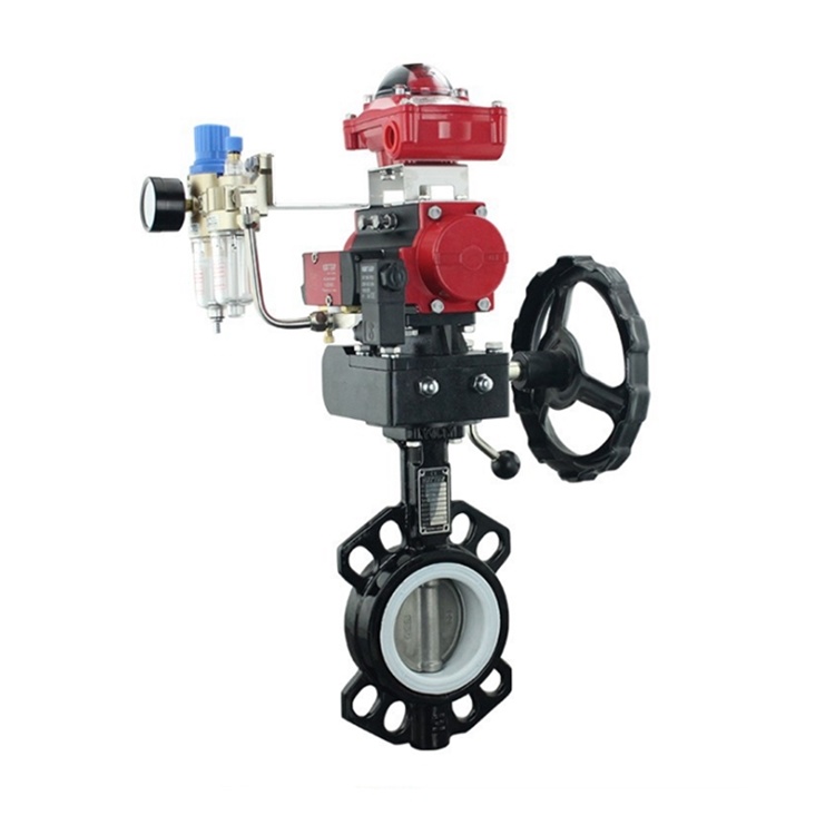 Pneumatic Wafer Butterfly Valve