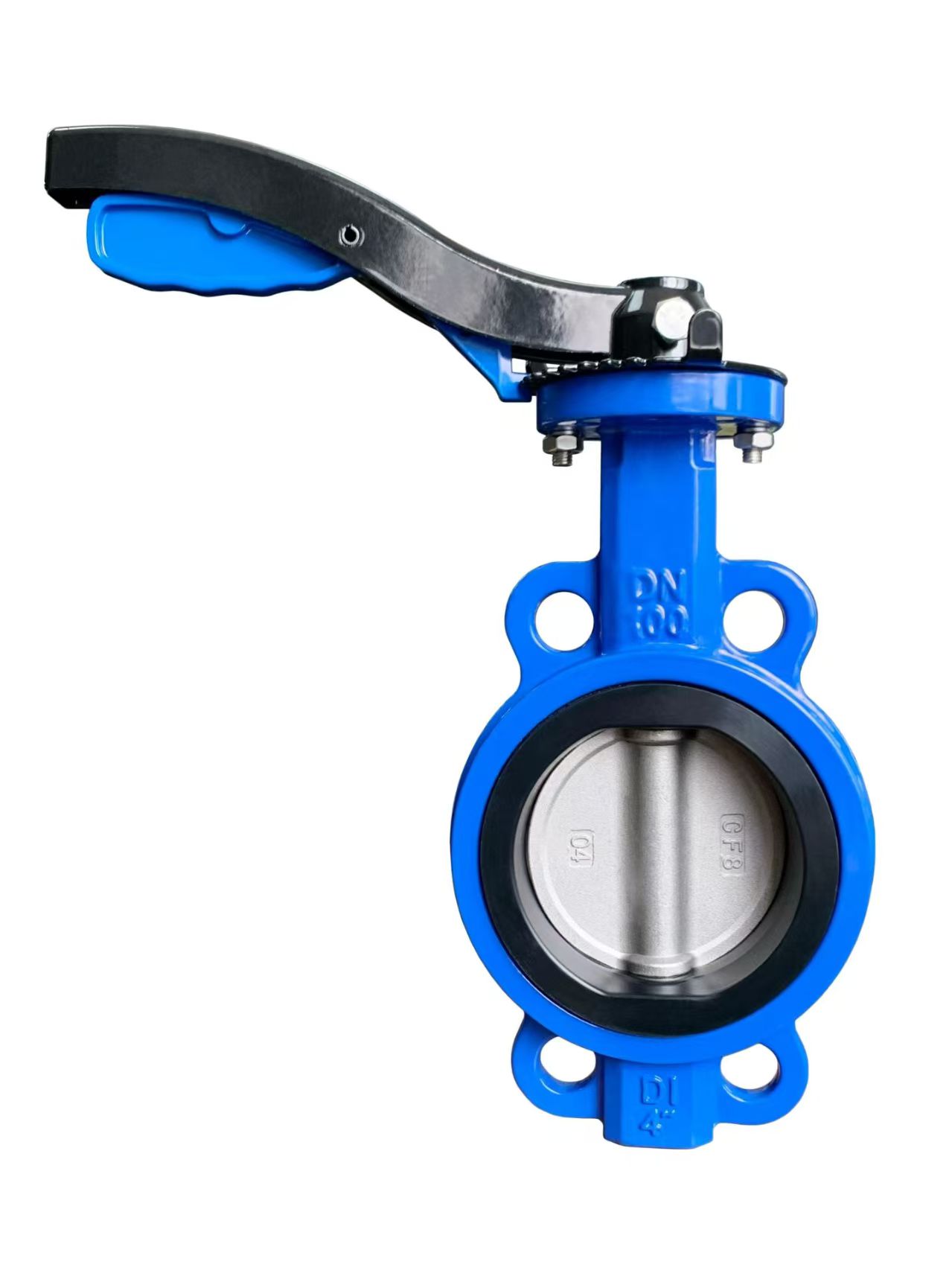 Aluminum Lever Wafer Butterfly Valve 