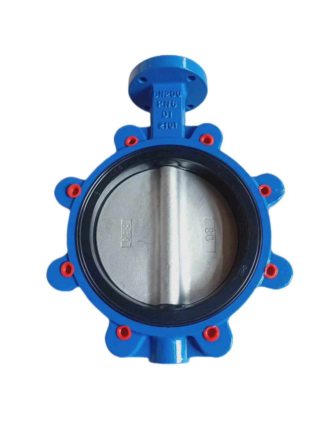 ISO5211 Bare Stem Lug Butterfly Valve