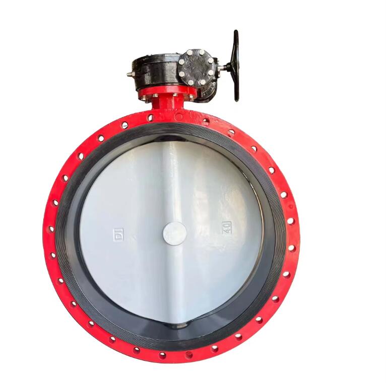 Nylon Coated Disc Flange Butterfly Valve