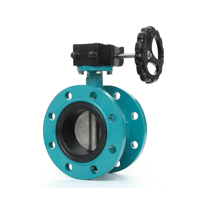 Worm Gear Manual Flanged Butterfly Valve