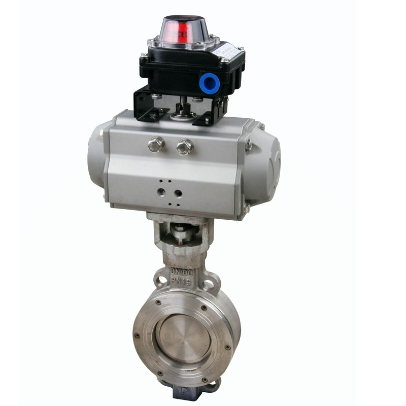 Pneumatic Wafer Triple Eccentric Butterfly Valve