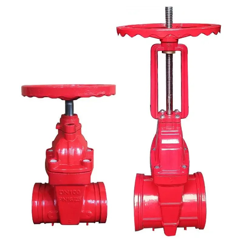 Grooved Resilient Seat Gate Valve