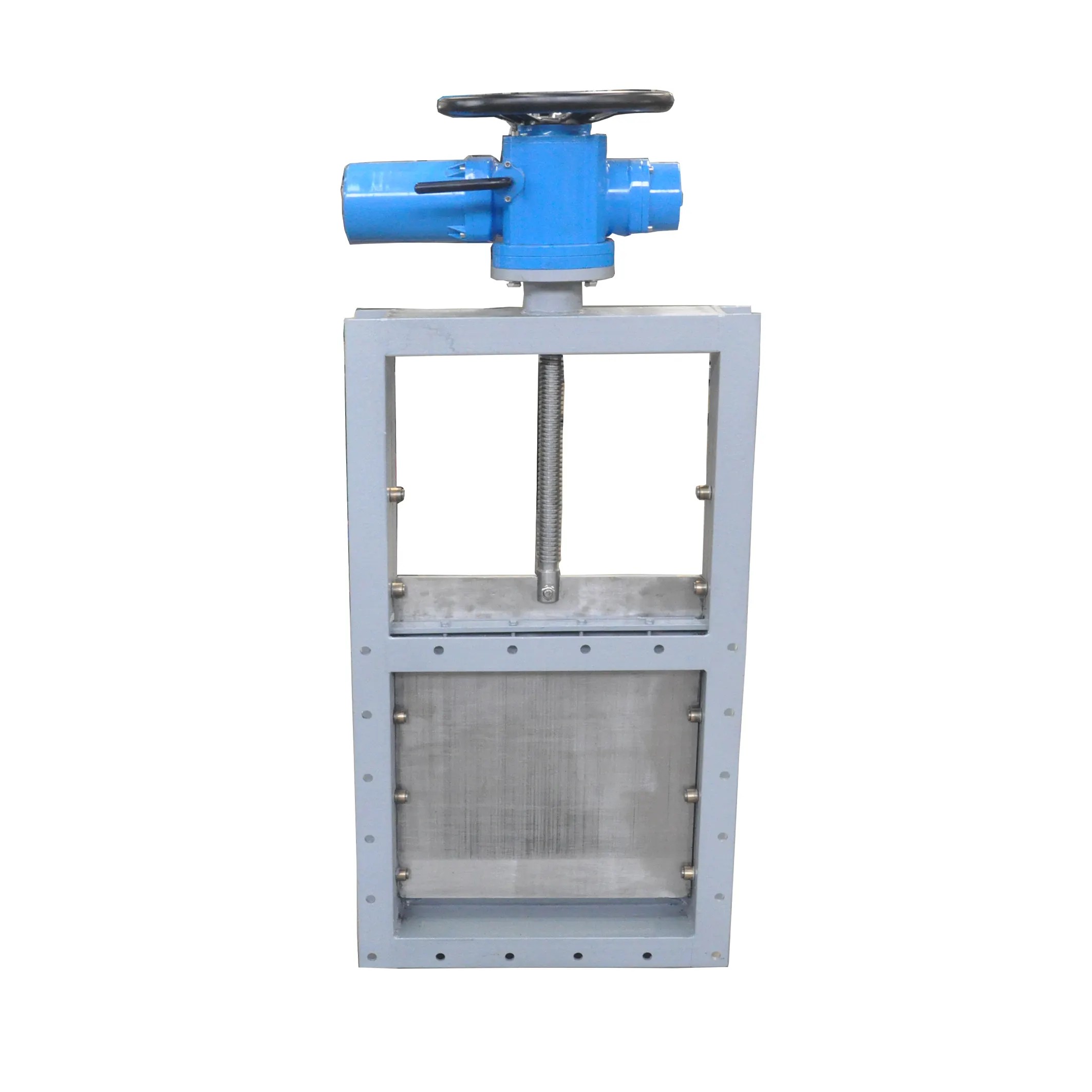 Electric Square Cast Steel Sluice Gate